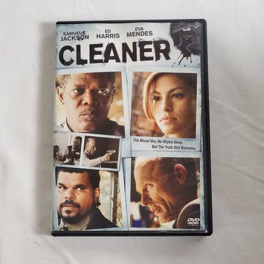 Cleaner DVD (2007) Samuel L. Jackson Ed Harris Eva Mendes Crime Drama Mystery